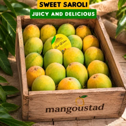 <span style="color: #007d02;">Saroli Mango Gift Boxes<br> <span style="color: #000000;">10 KG</span>