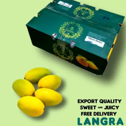 <span style="color: #007d02;">Langra Mango<br></span><span style="color: #000000;"> 5 & 8 KG</span>